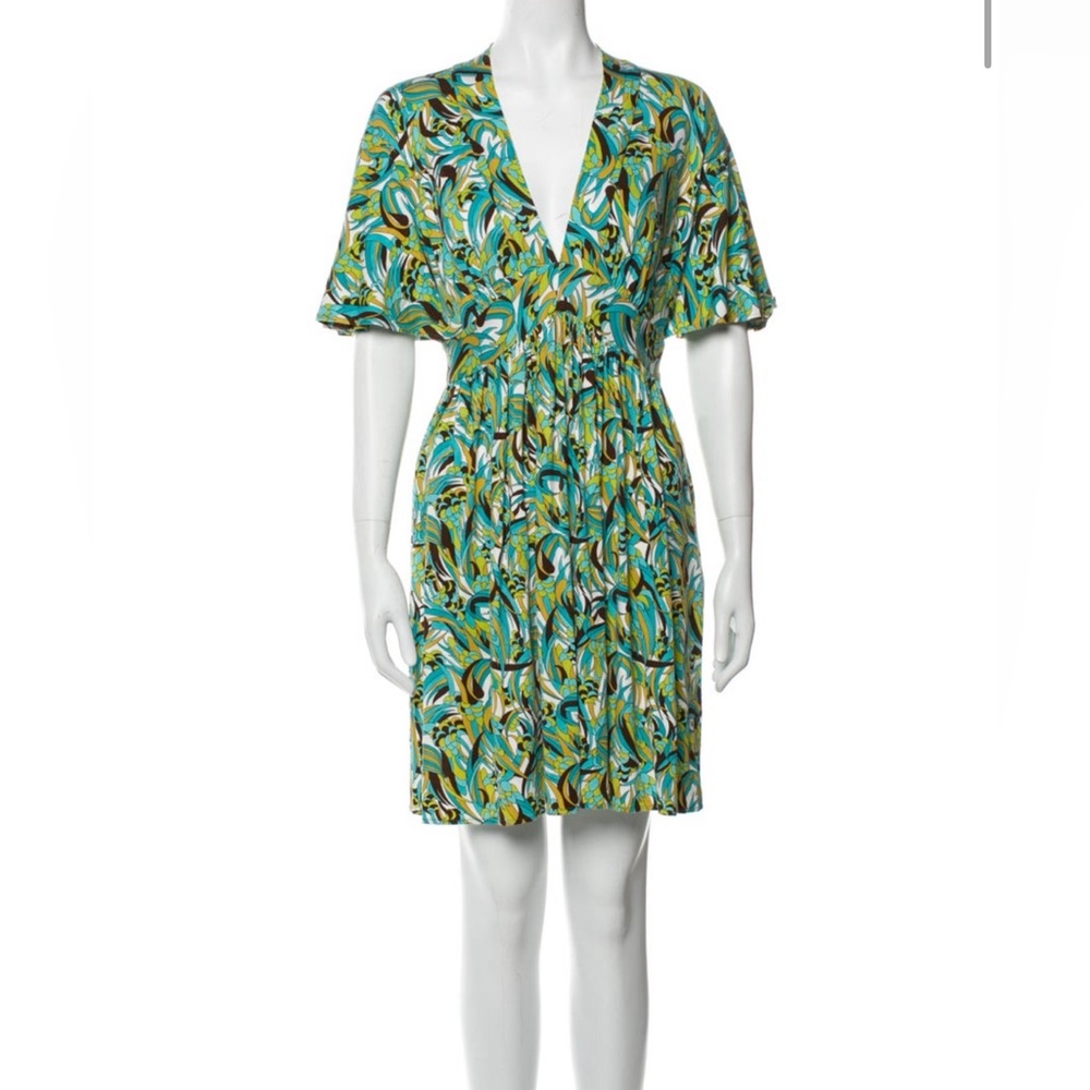 NWT Milly NY Printed Pacific Pattern Mini Dress